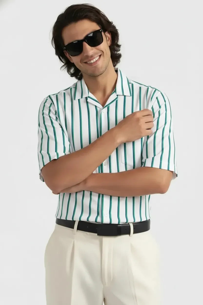 CRUISE BLUE GREEN STRIPE