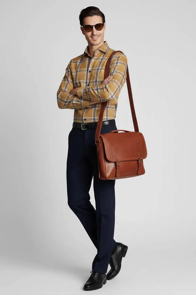 AUTUMN METRO PLAID SHIRT