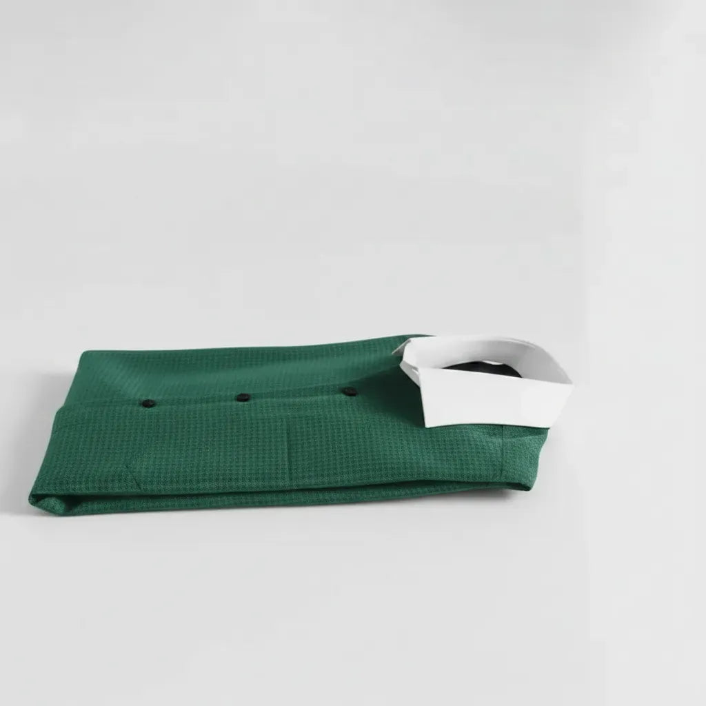 EMERALD GREEN MICRO SHIRT