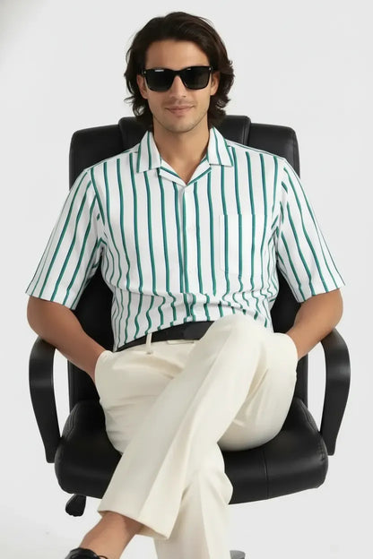 CRUISE BLUE GREEN STRIPE