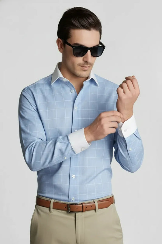 ELEVATED SKY BLUE SHIRT