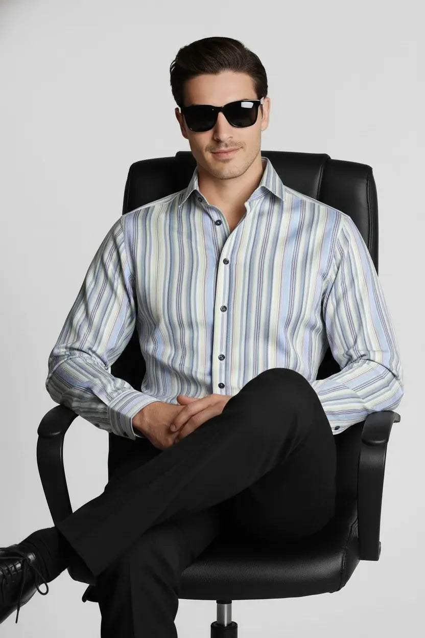 COASTAL REEF STRIPE SHIRT