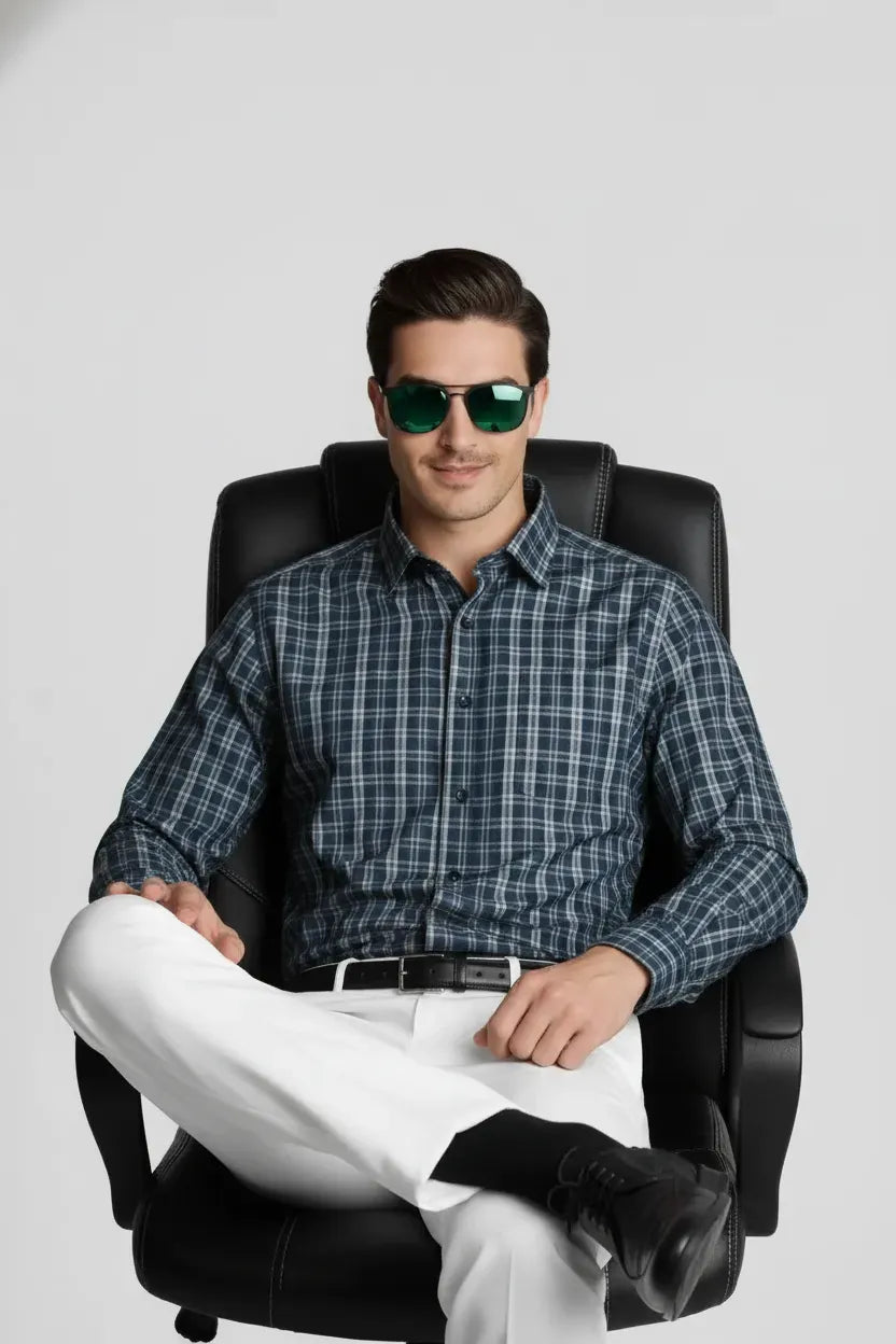 ELEVATED DAILY PLAID SHIRT