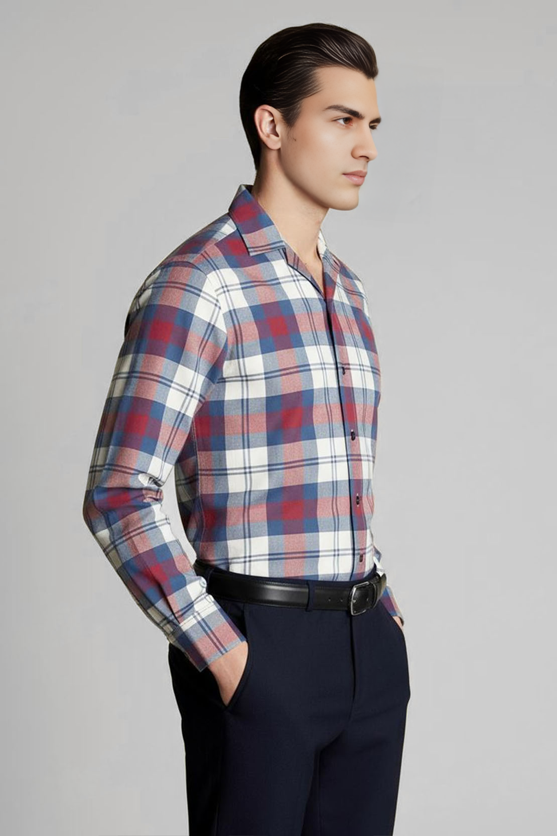 TIMELESS PLAID CUBAN SHIRT