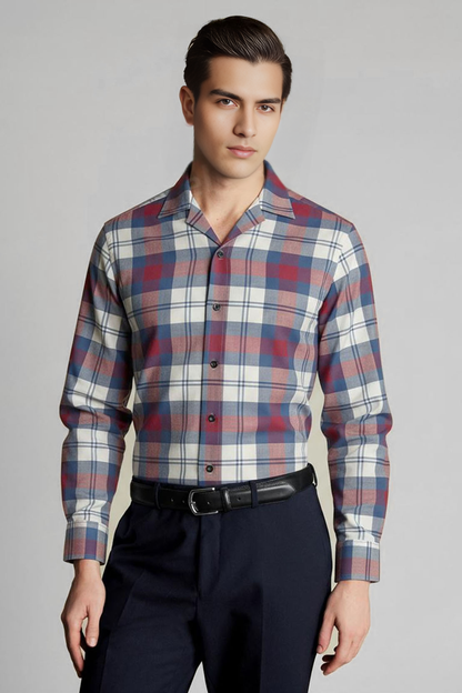 TIMELESS PLAID CUBAN SHIRT