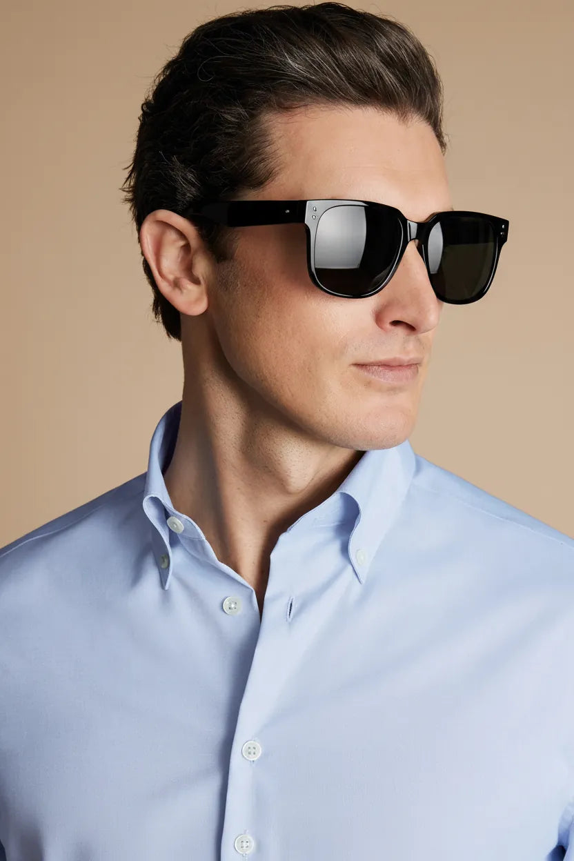 CLASSIC BUTTON DOWN MEN'S STRETCH SHIRT