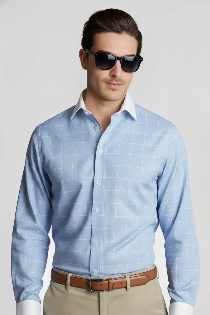 ELEVATED SKY BLUE SHIRT