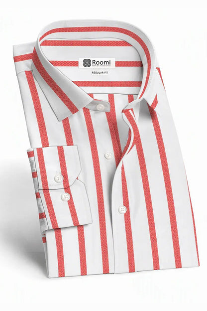 CRIMSON BEAM DRESS SHIRT