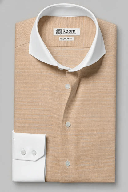 APRICOT COTTON LINEN