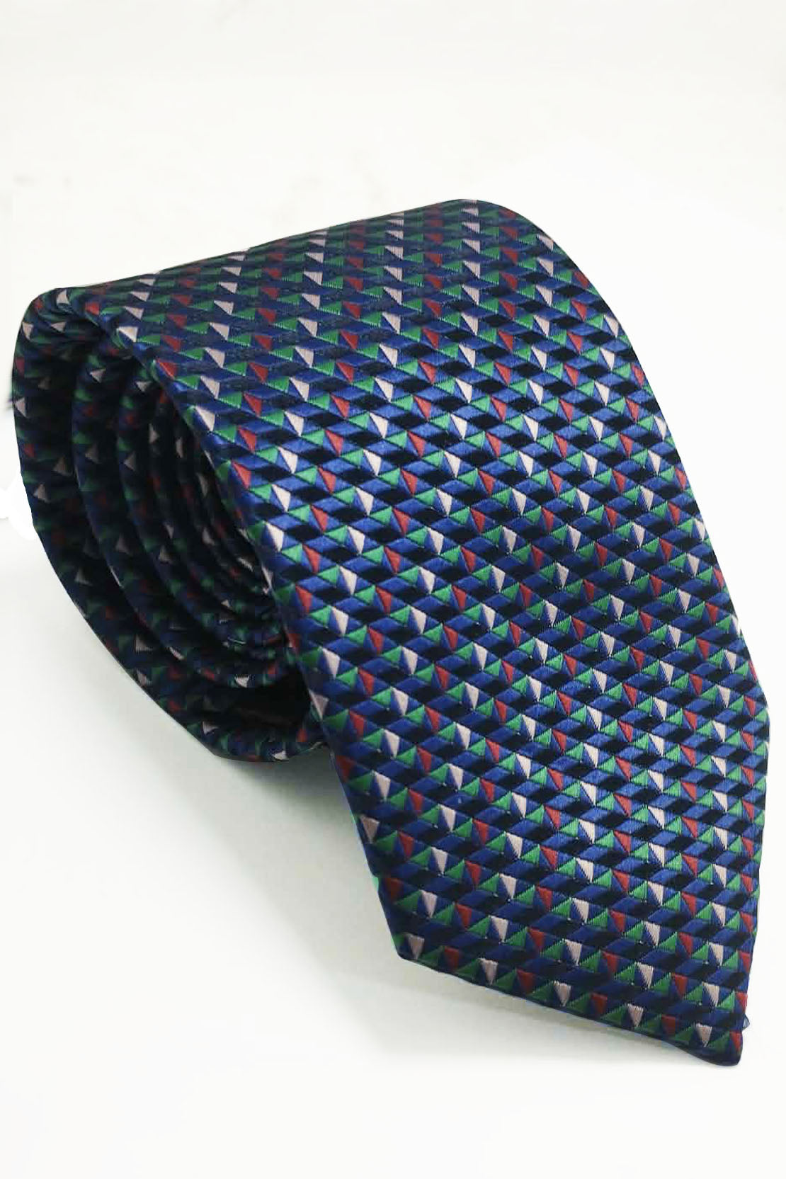 VIBRANT GEOMETRIC PRISM TIE
